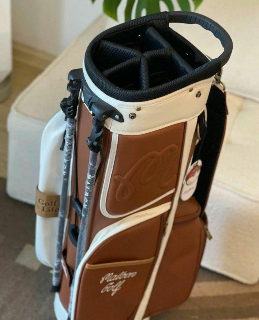 マルボンゴルフ Malbon golf キャディバッグ ゴルフバッグ