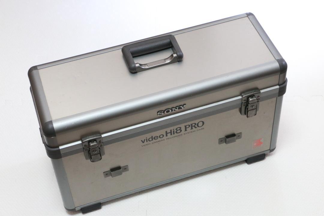 値下げ SONY ビデオカメラ用アルミケース チタンカラー