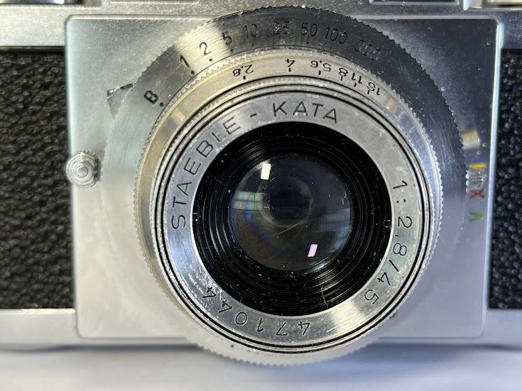 ★極上美品★ ブラウン パクセッテ STAEBLE-KATA 45mm F2.8 Braun Paxette Rangefinder Camera 35mm w/ Staeble Kata 45mm