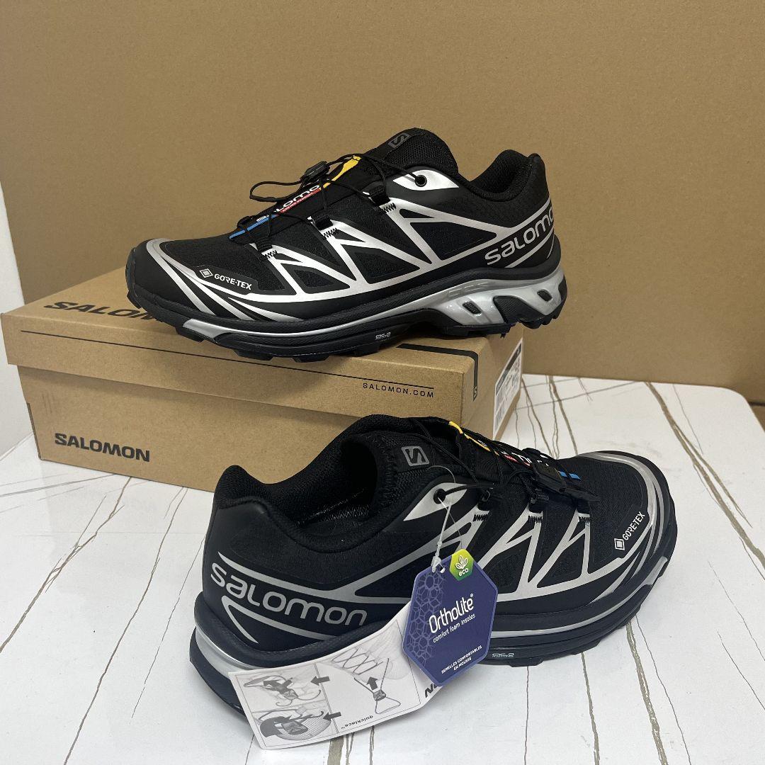 Salomon サロモン GORE-TEX Black Silver 27cm