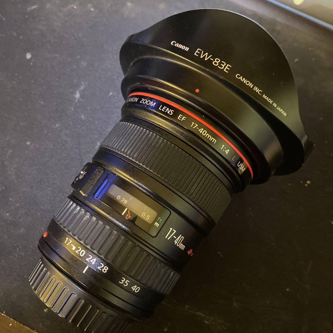 CANON ZOOM EF 17-40 広角レンズ　中古
