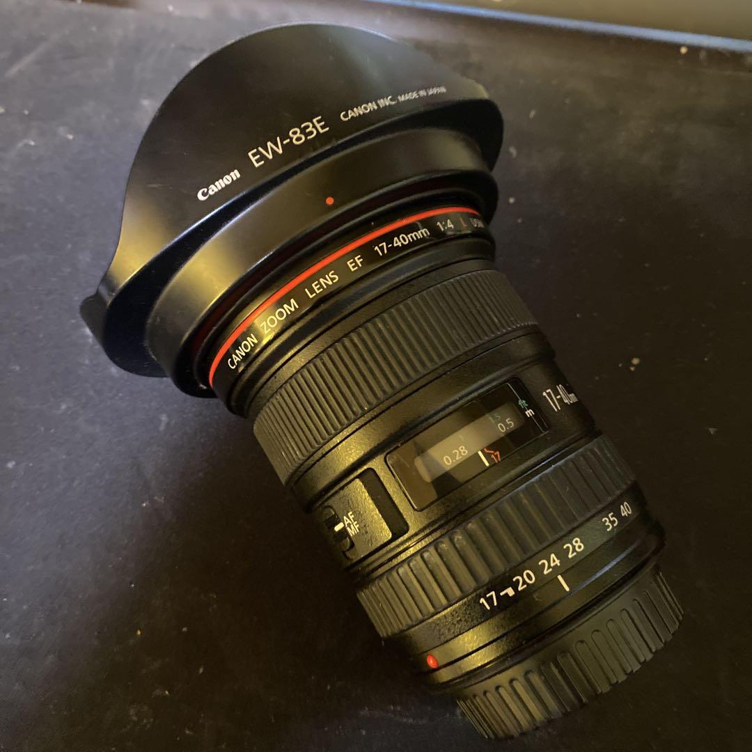 CANON ZOOM EF 17-40 広角レンズ　中古