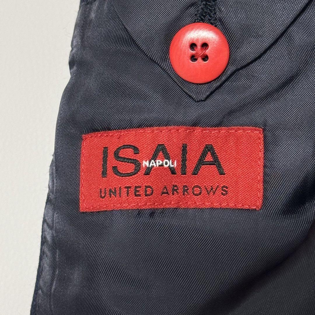 【専用】ISAIA 金ボタン ネイビーブレザー 春夏 44