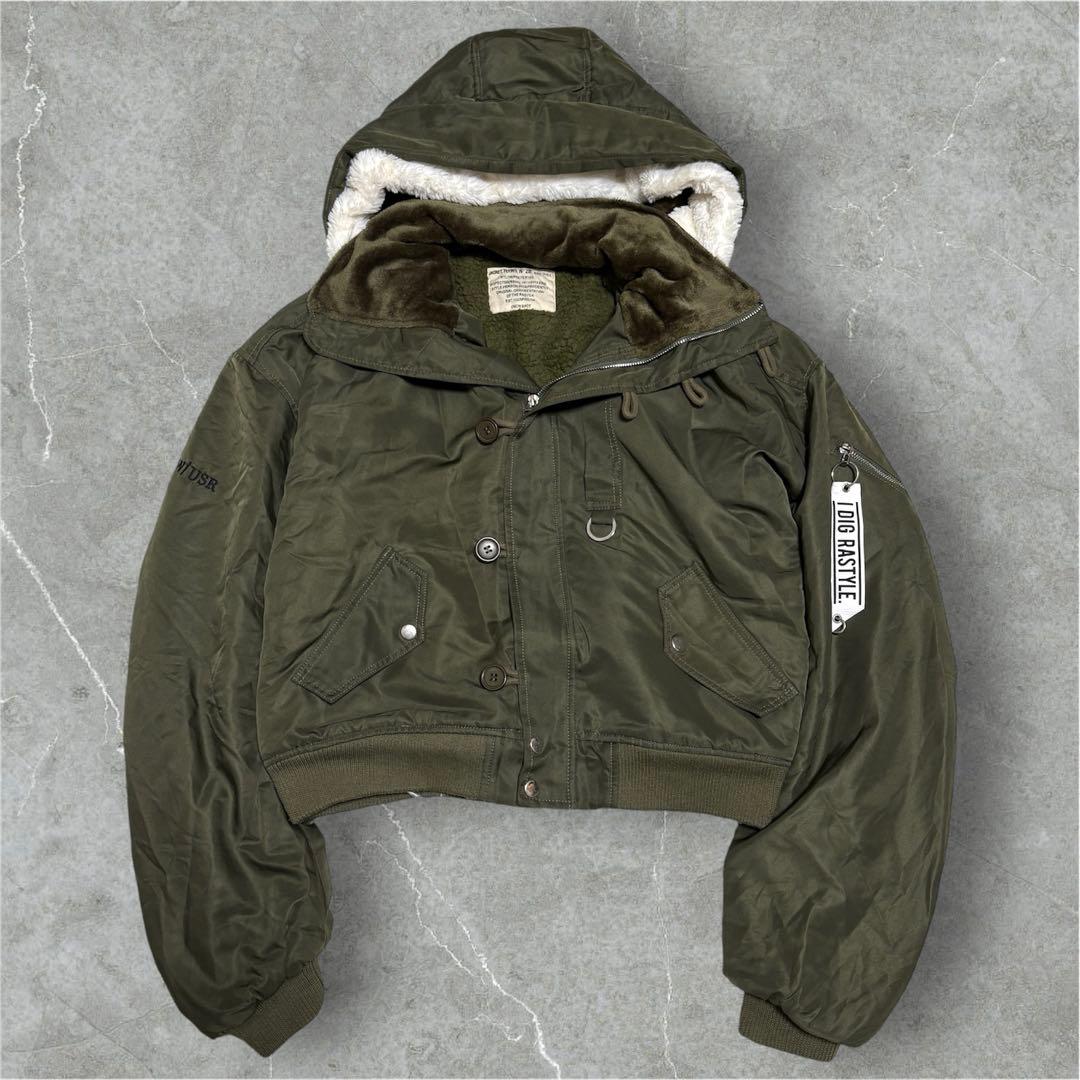 military type N-2B flight bomber jacket N-2B Heritage Winter Jacket