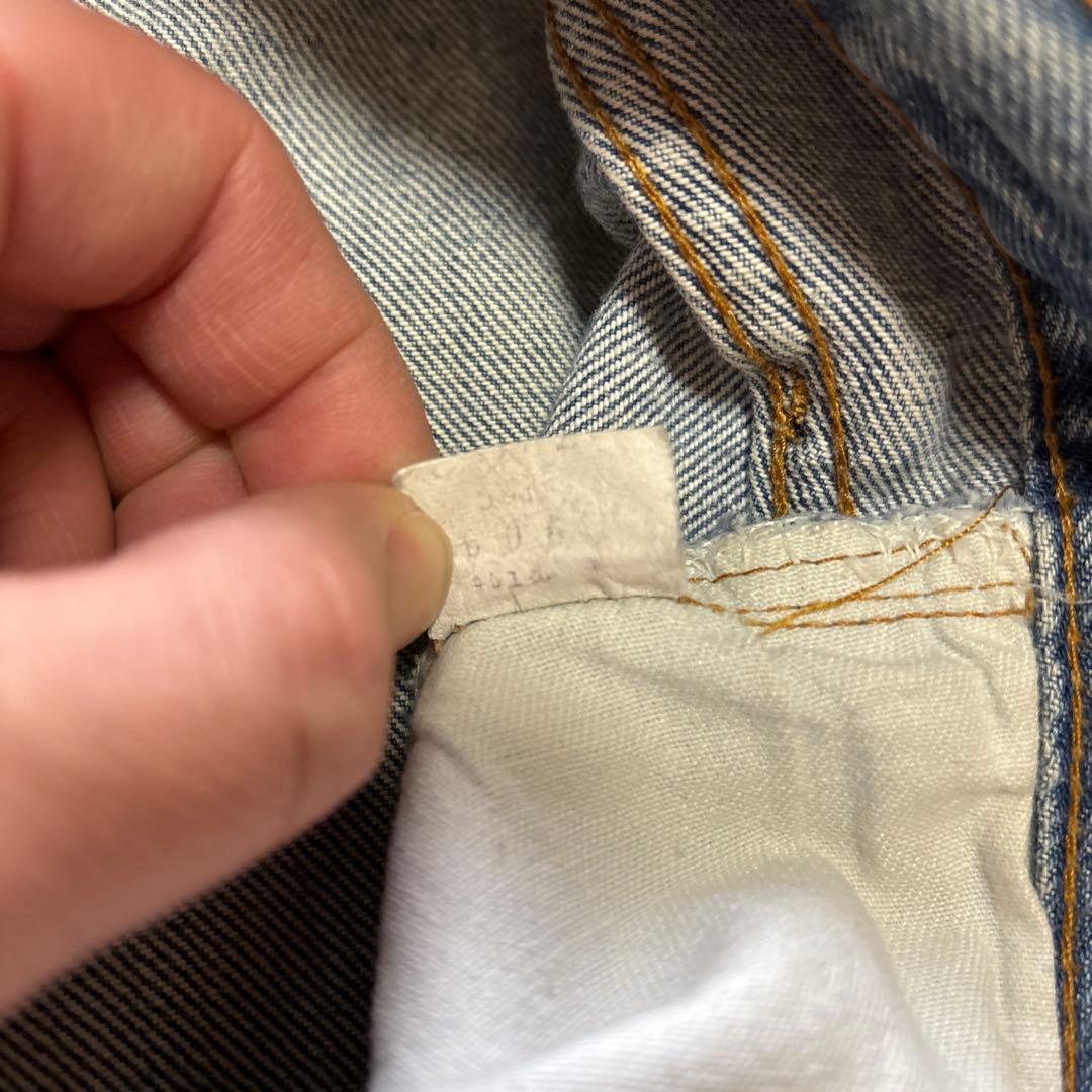 LEVI’S / 70's 501 66 selvedge denim