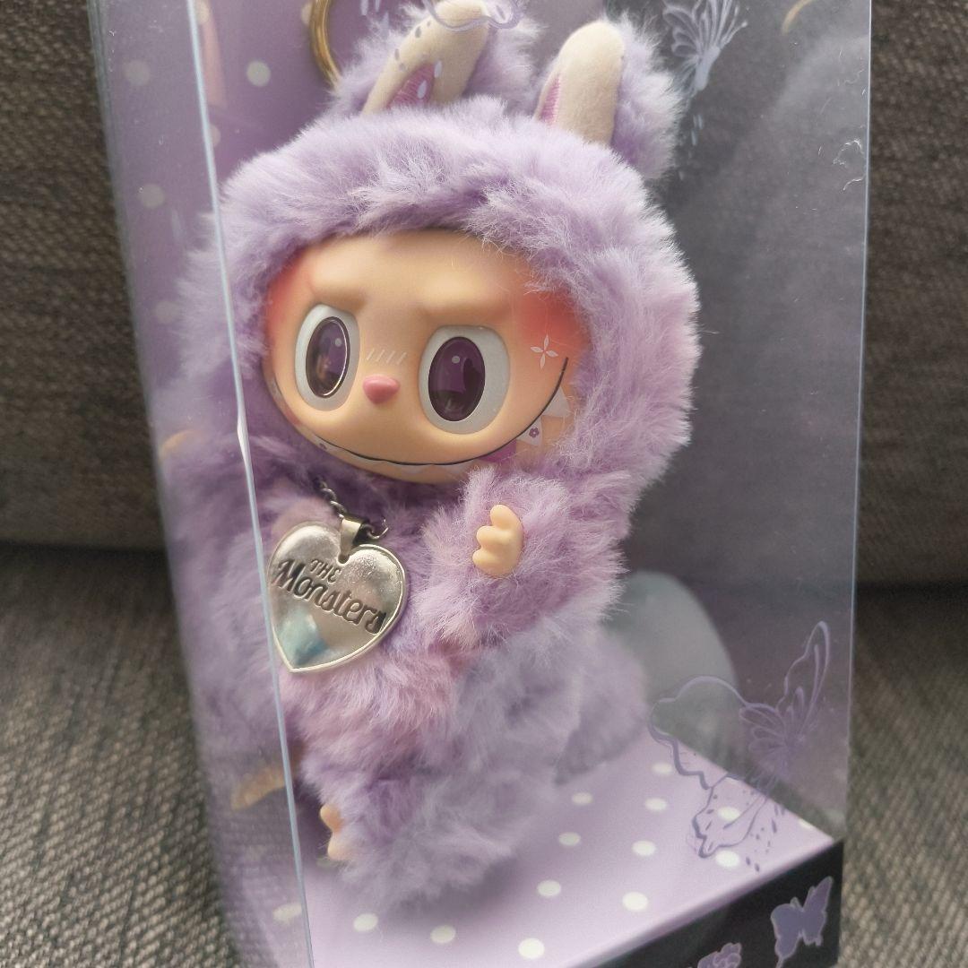 【新品】LABUBU ラブブ ぬいぐるみ パープル ZIMOMO ジモモ
