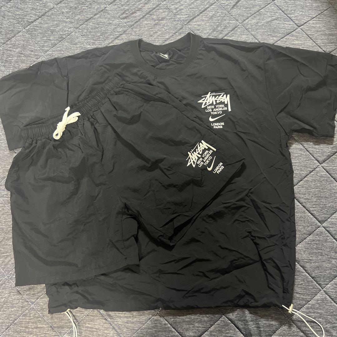 Stüssy ブラック セットアップ