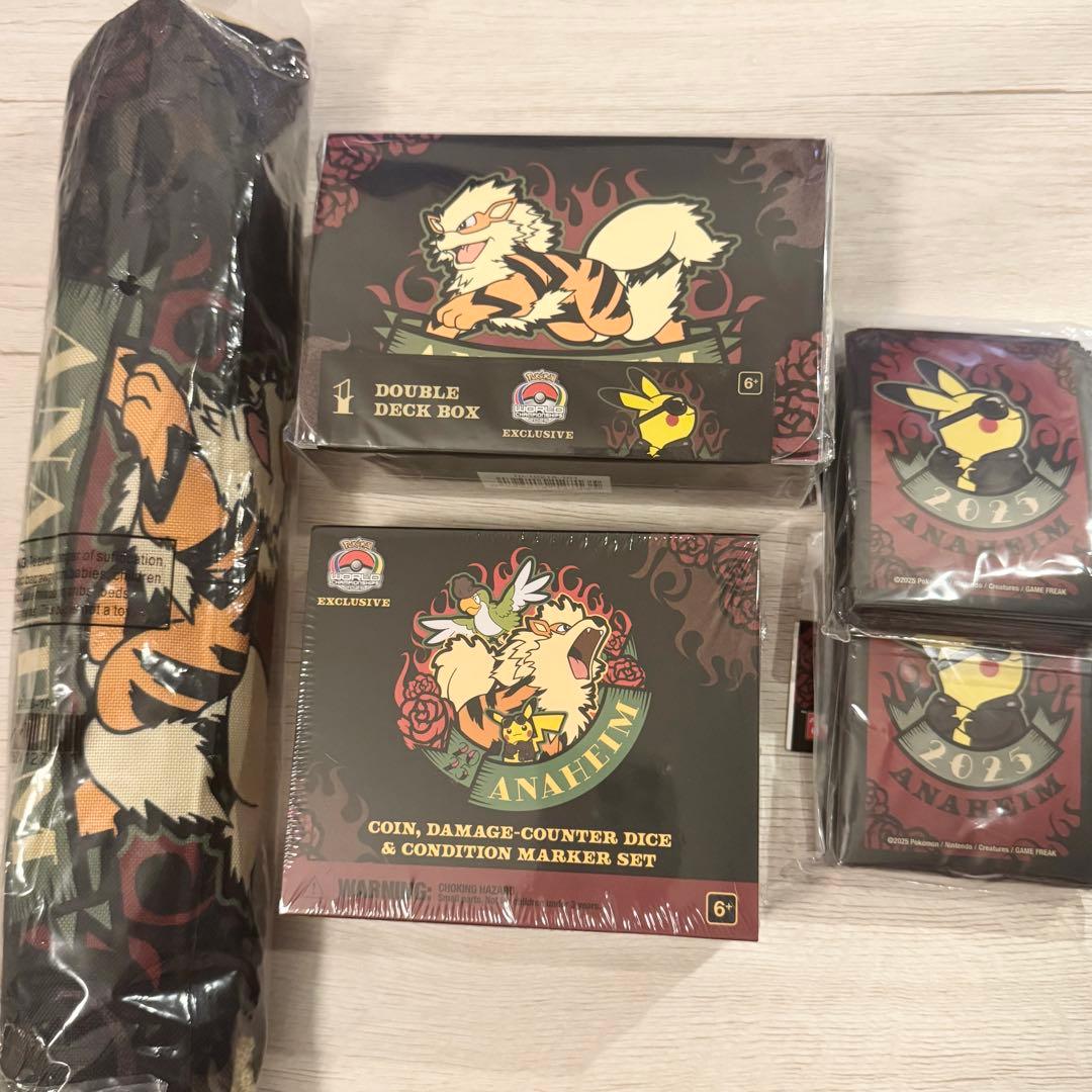 WCS2025 ウェンディ スリーブ プレイマット デッキケース ダメカンダイス