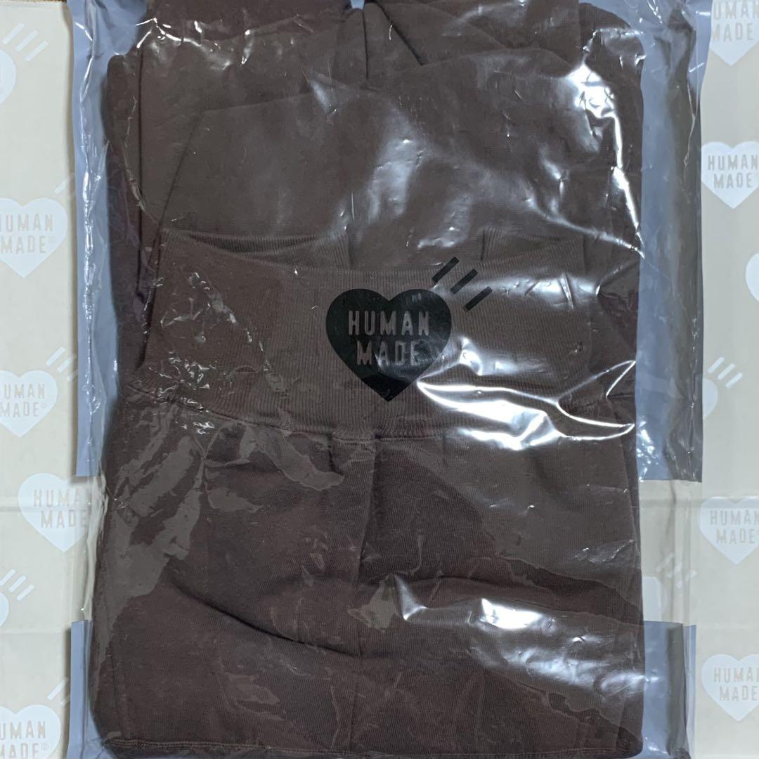 新品XL ヒューマンメイド TSURIAMI HOODIE BROWN パーカー