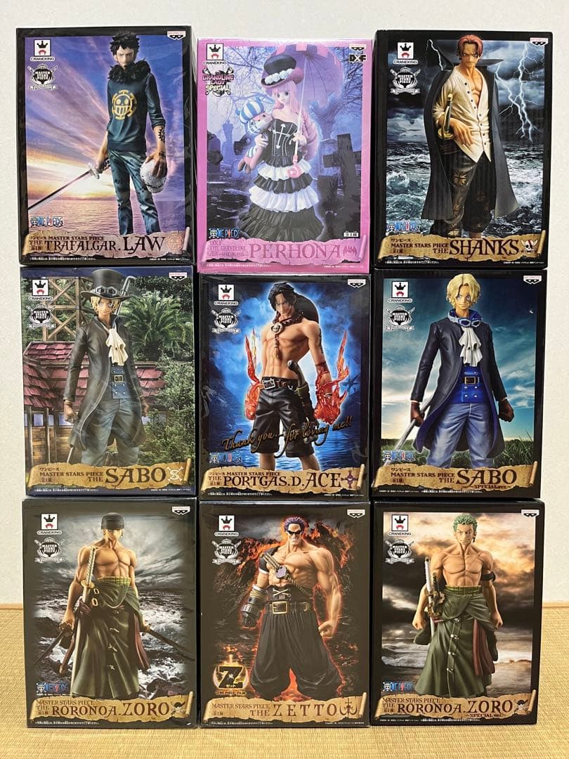 ワンピース フィギュア9体セット新品、♥
