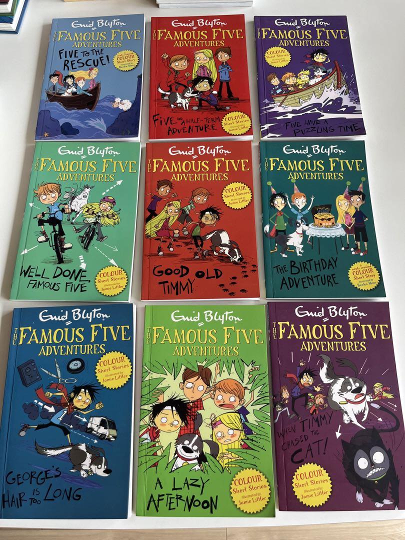 英語絵本 洋書◇The Famous Five 10冊セット Amazon.co.jp: Enid Blyton Famous Five Adventures Short Story