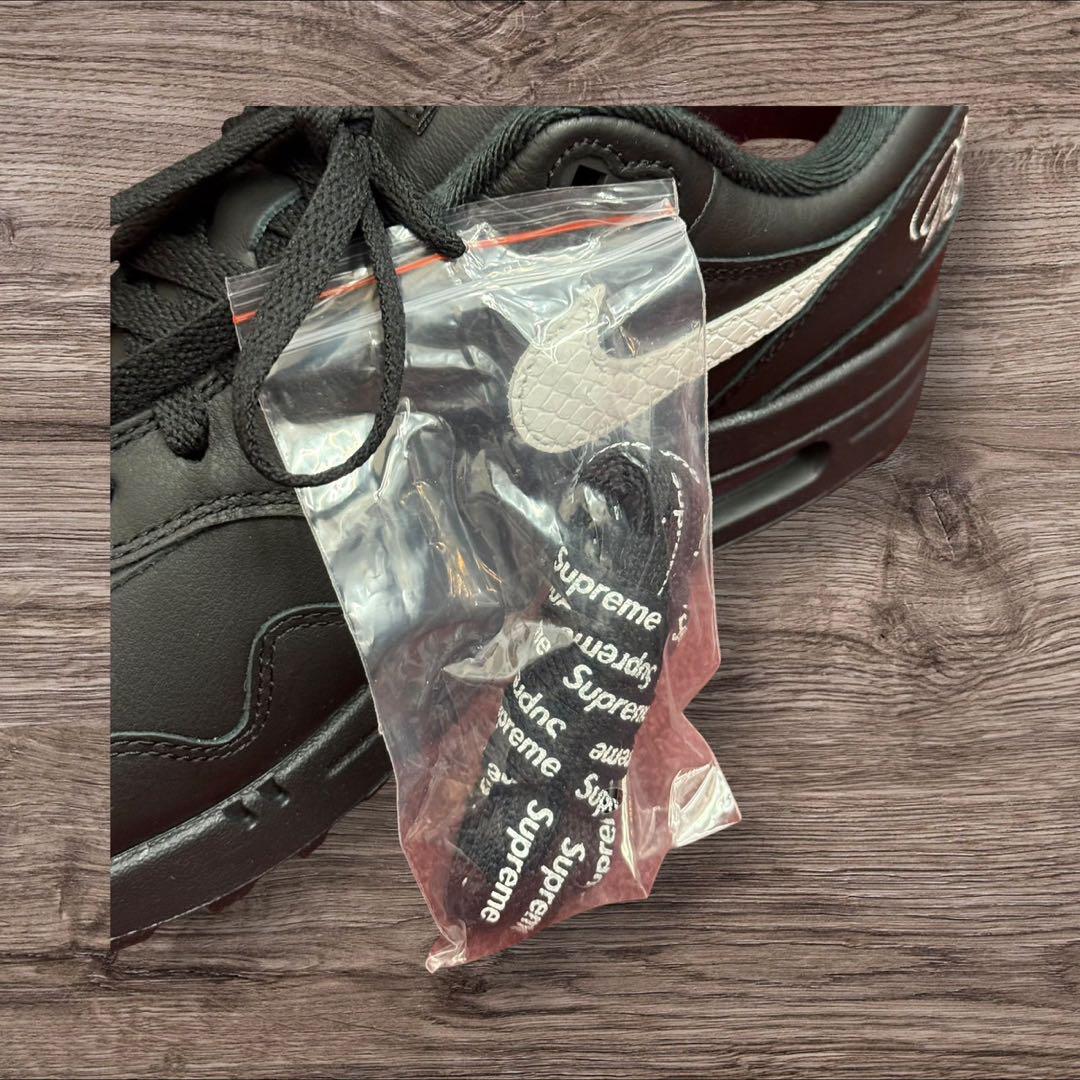 49O Supreme × Nike Air Max 1 '87 SP 黒