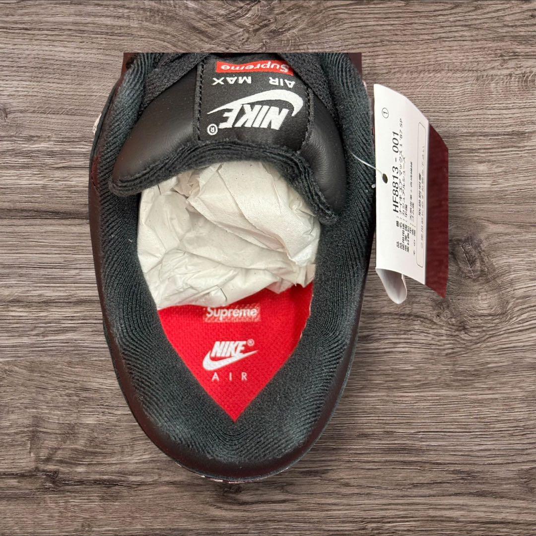 49O Supreme × Nike Air Max 1 '87 SP 黒