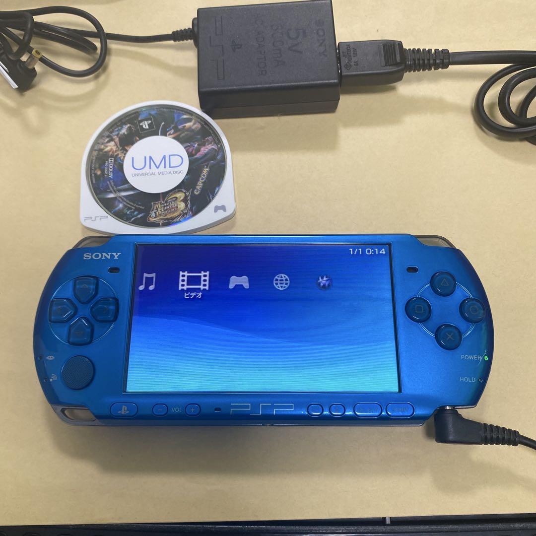PSP3000 ブルー