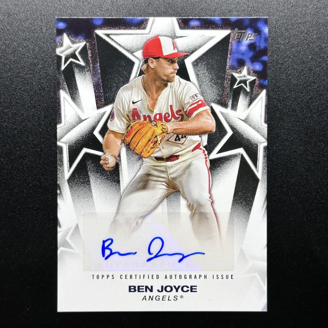 ベン ジョイス BEN JOYCE 直筆 サイン オート カード エンゼルス