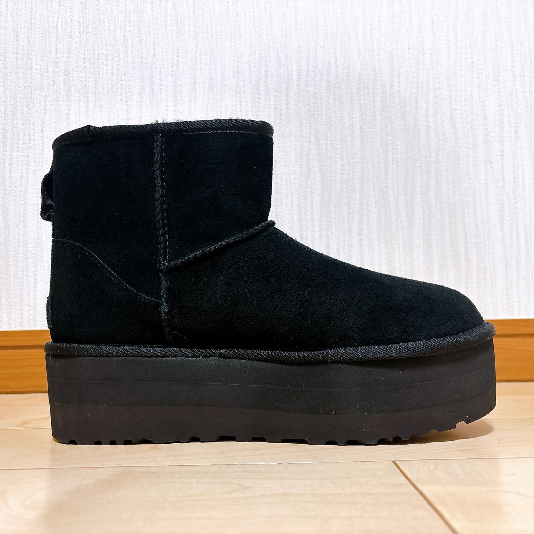 ♥◎送料込み|匿名配送◎ UGG 厚底ムートンブーツ 25㎝25cm・UGG WWW_MORNINGWALKER_COM