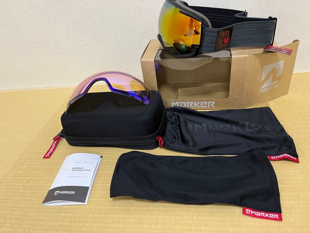 マーカー　ゴーグル　新品未使用