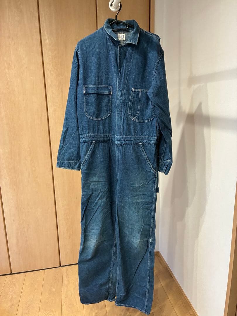 orSlow オアスロウ デニム つなぎ オールインワン ジャンプスーツM orSlow