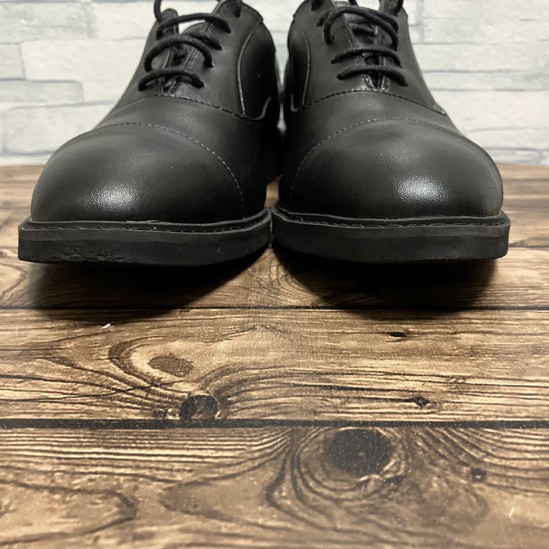 【25.0】UNITED ARROWS グリーンレーベル 内羽根ストレートチップ