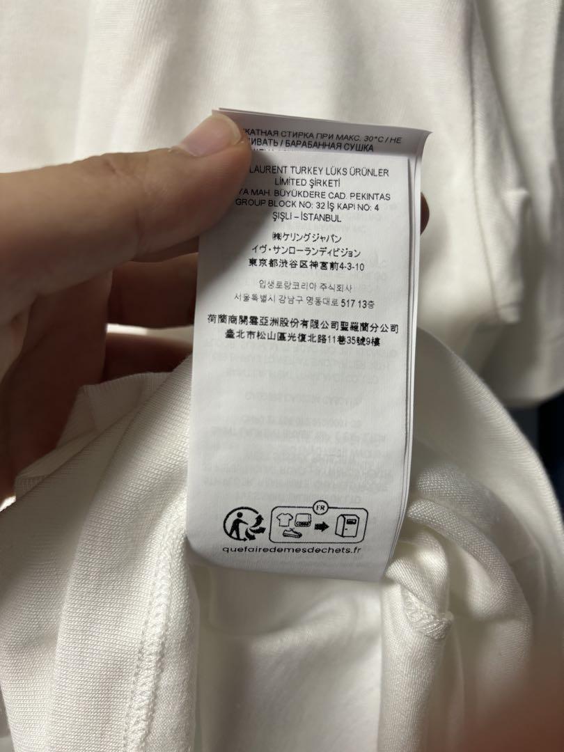 新品同等Saint Laurent tシャツ