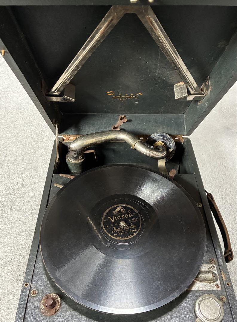 ヴィンテージ蓄音機 PHONOGRAPH MANUFACTURED BY MYK