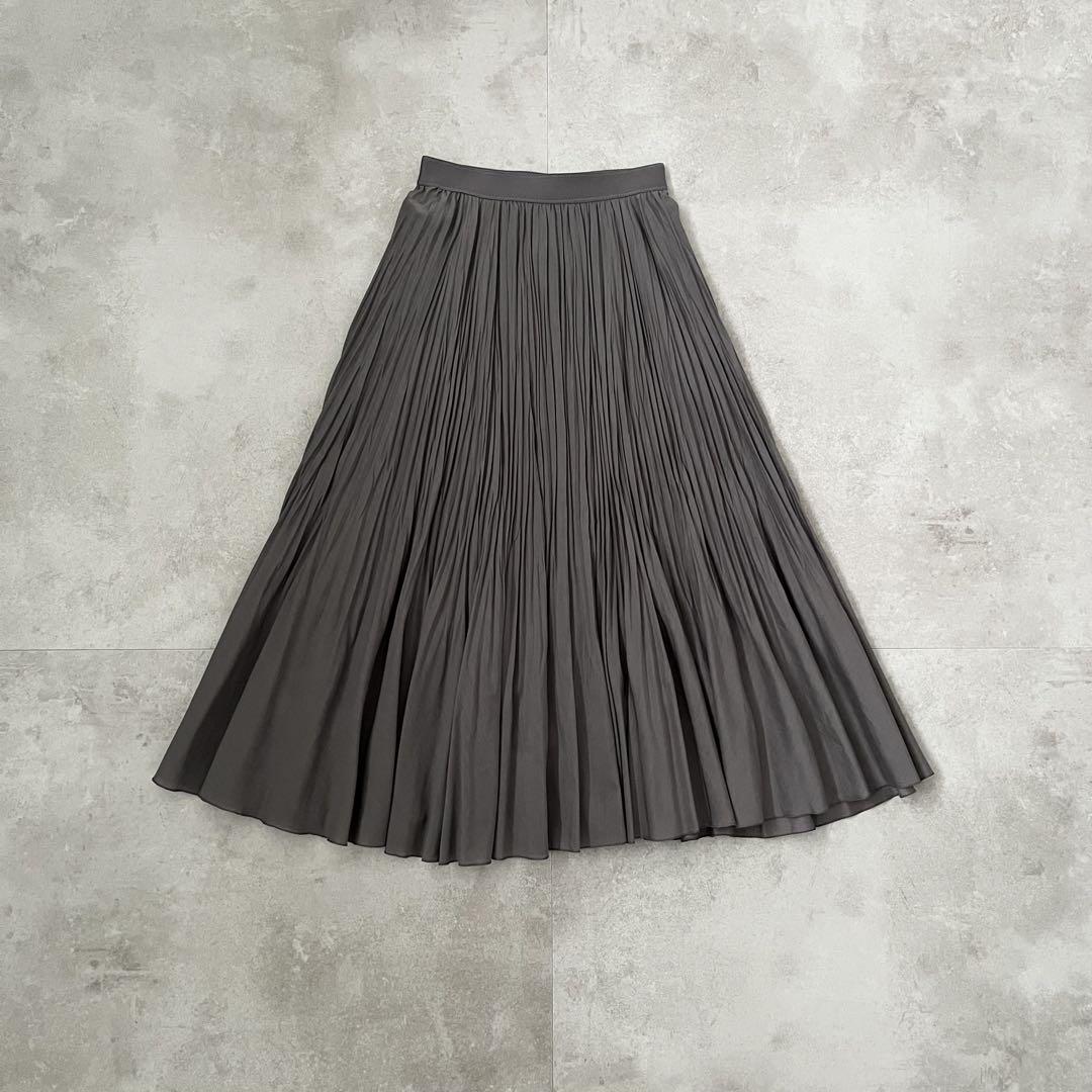 新品 ANAYI アナイ コットンシルク ローンフレアスカート 34 ANAYI（アナイ）の「コットンシルクローンフレア スカート
