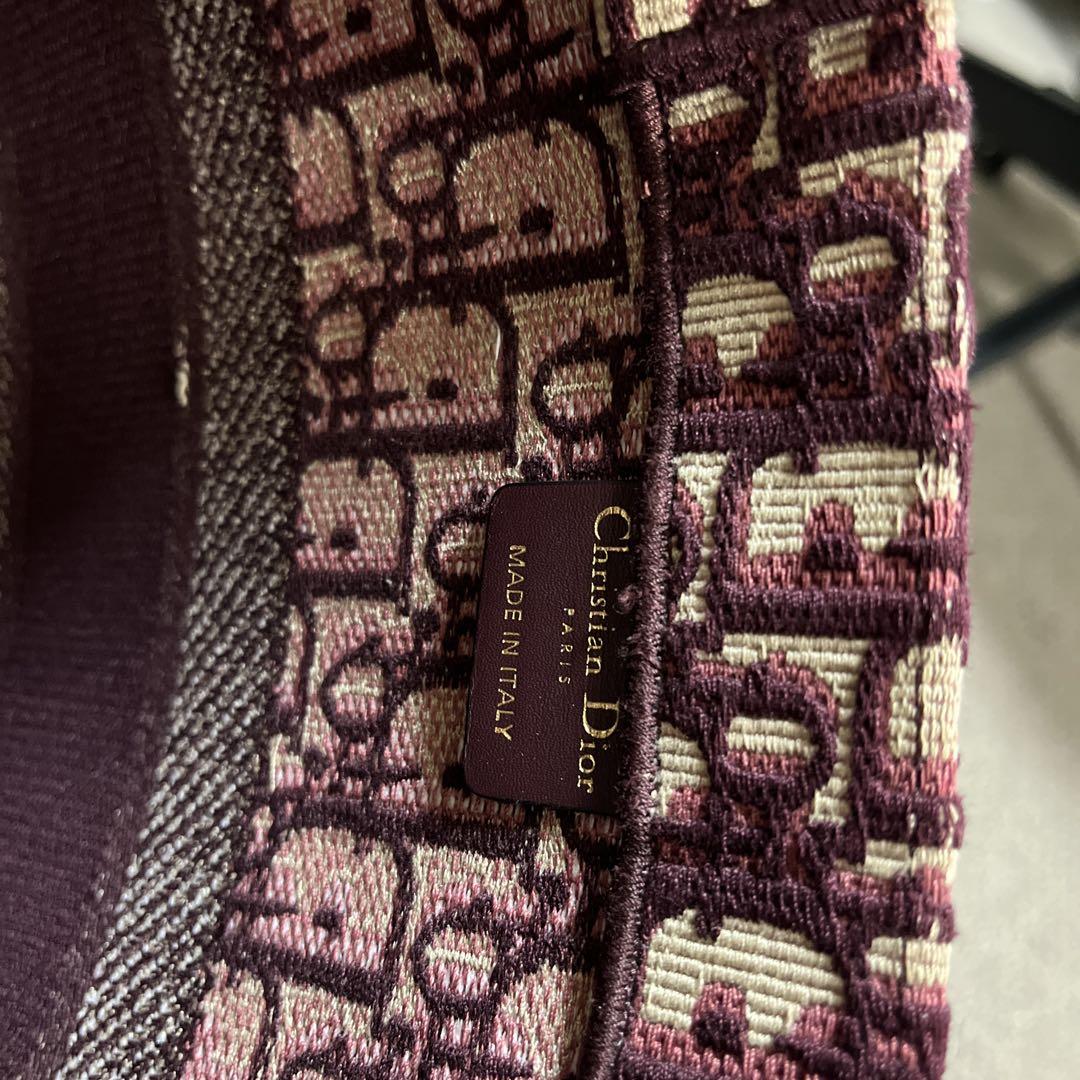 CHRISTIAN DIOR トートバッグ ボルドー
