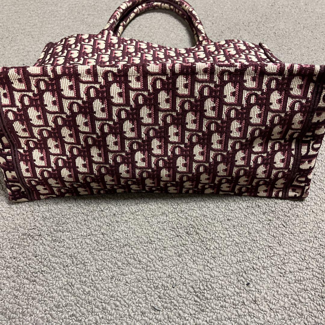 CHRISTIAN DIOR トートバッグ ボルドー