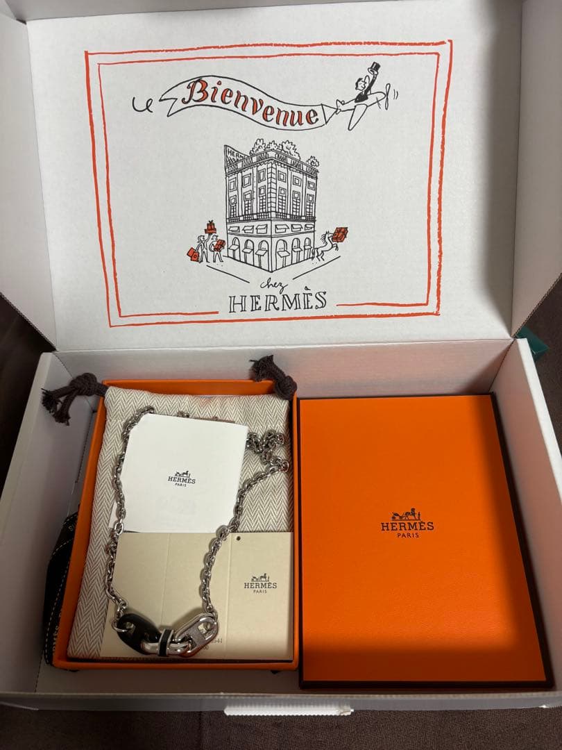 エルメス マイヨン ネックレスHERMES
