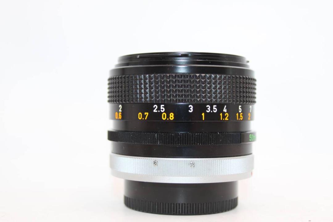 カビ無し 外観良好 良品 CANON FD 50mm F1.4 S.S.C