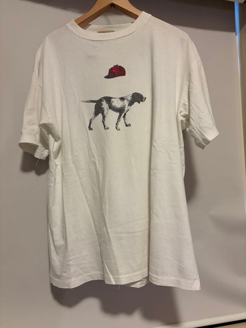 最終値下げ！banana republic Tシャツ　犬　USA製　サファリ