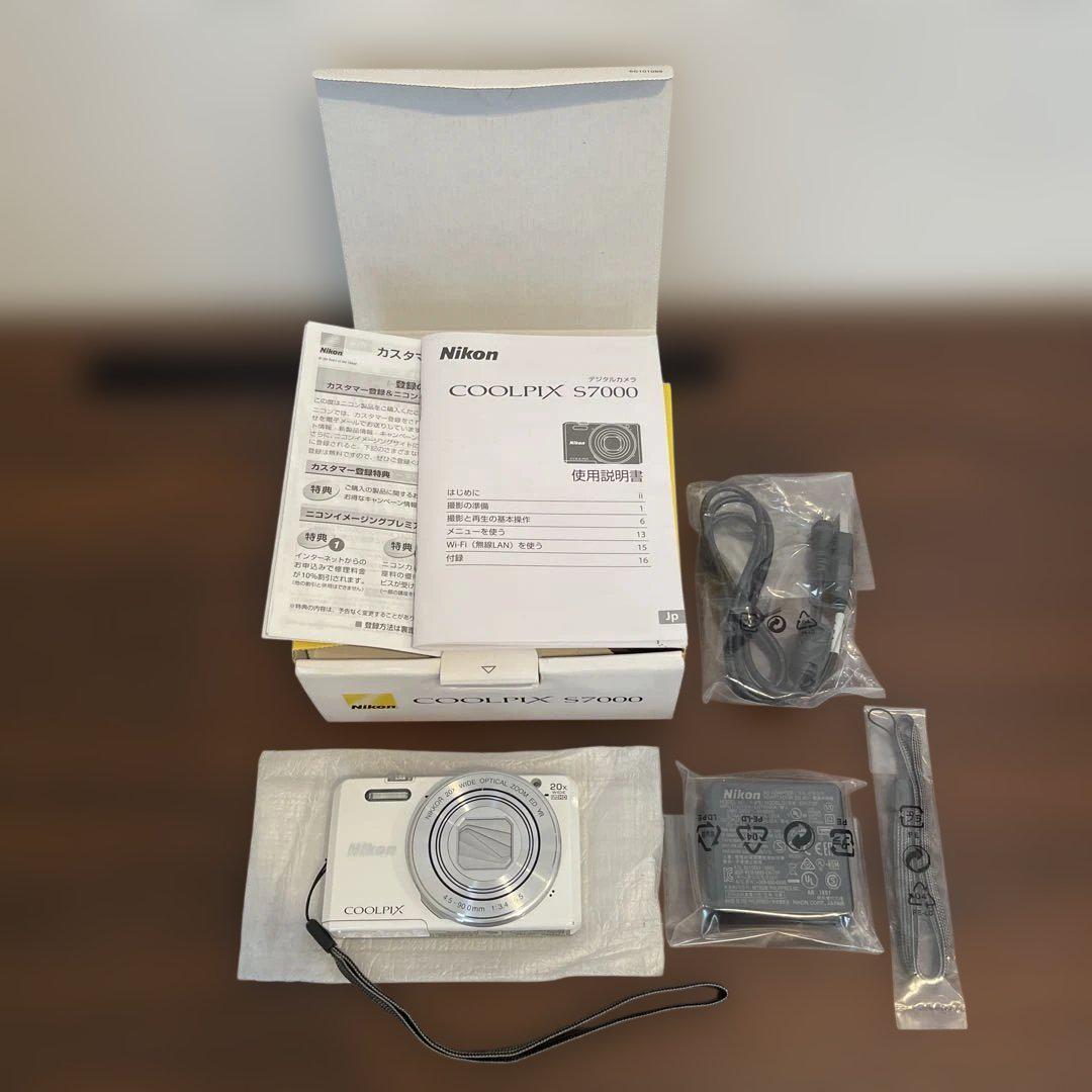 Amazon.com : Nikon COOLPIX S7000 Digital Camera (White