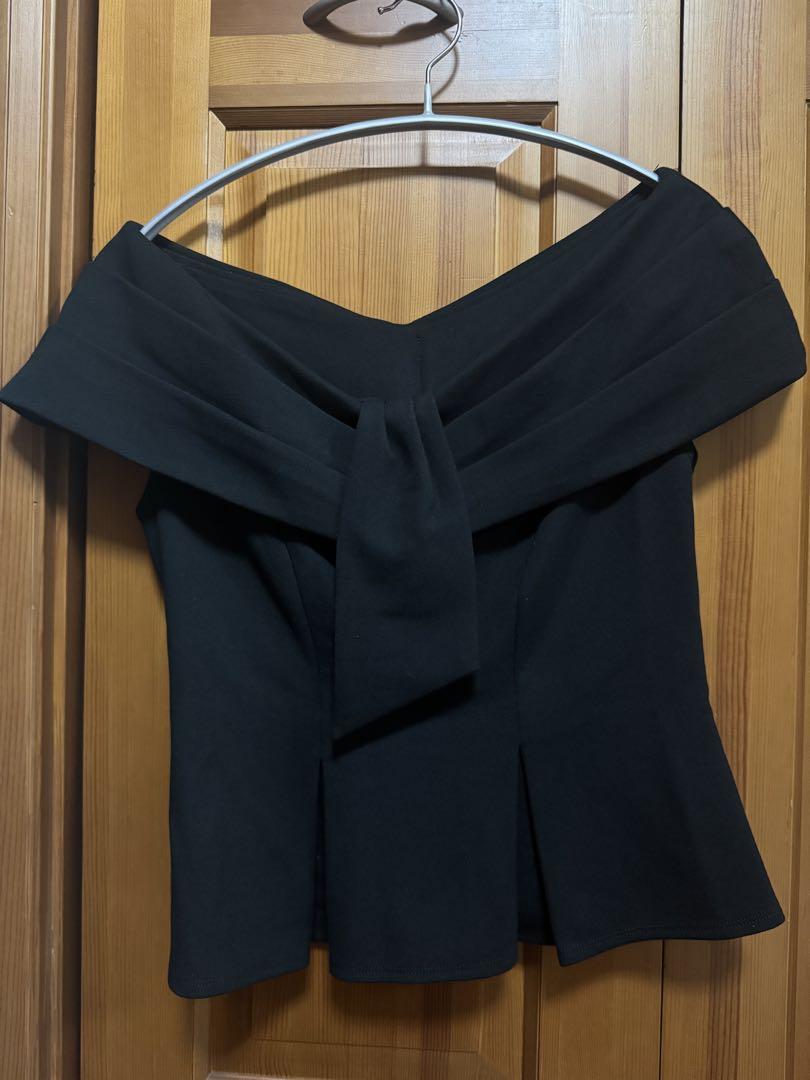 HerLipTo Lily Shawl Peplum Top ブラウス S