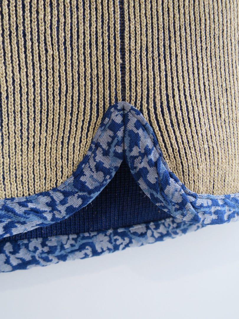トップス Mame / Double Face Floral Detail Knitted mame】Double Face Floral Detail Knitted