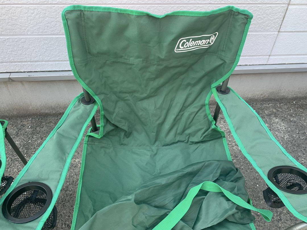 Coleman アウトドアチェア 2脚セット グリーン