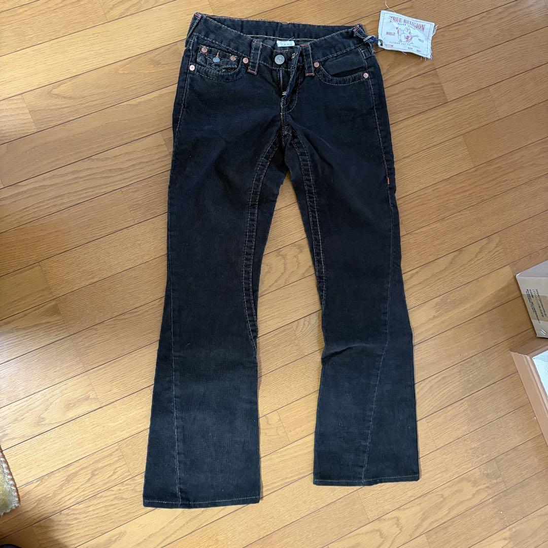 【TRUE RELIGION】コーデュロイパンツ　26 タグ付き