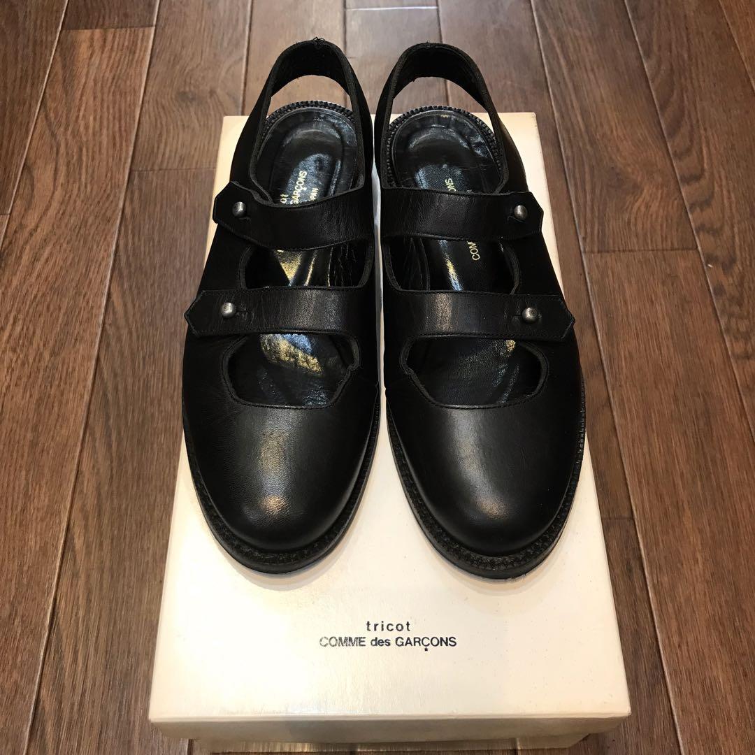 tricot COMME des GARCONS 本革サンダル