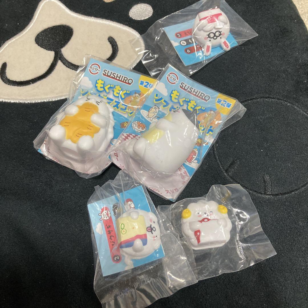 スシロー だっこずし マスコットクリップ ソフビマスコット