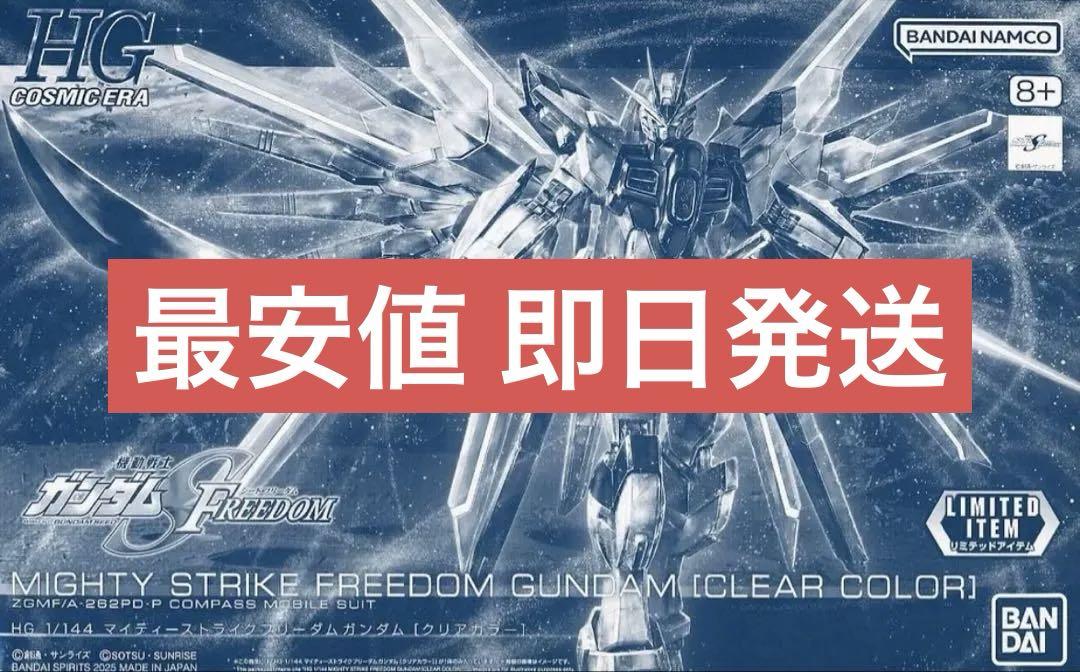 HG マイティーストライクフリーダム　ノーマル　クリアカラー　2個セット HG マイティーストライクフリーダムガンダム [クリアカラー