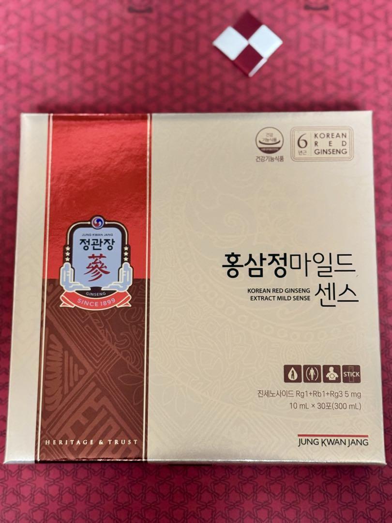 正官庄 6年根高麗人参 紅参精エブリタイム マイルドセンス 10ml×30包