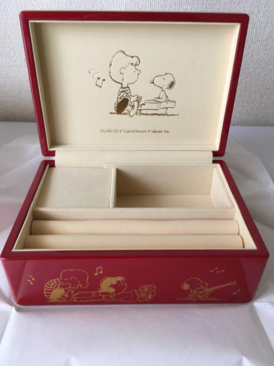 4725円 大好評です SNOOPYのオルゴール付ジュエリーボックス