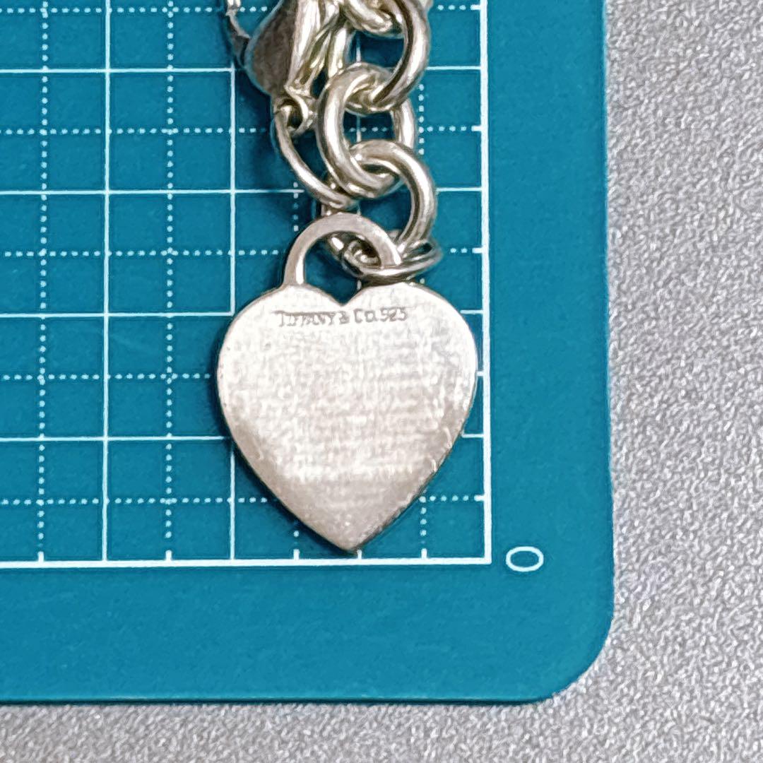【美品】Tiffany ティファニー ハートタグ ブレスレット シルバー925