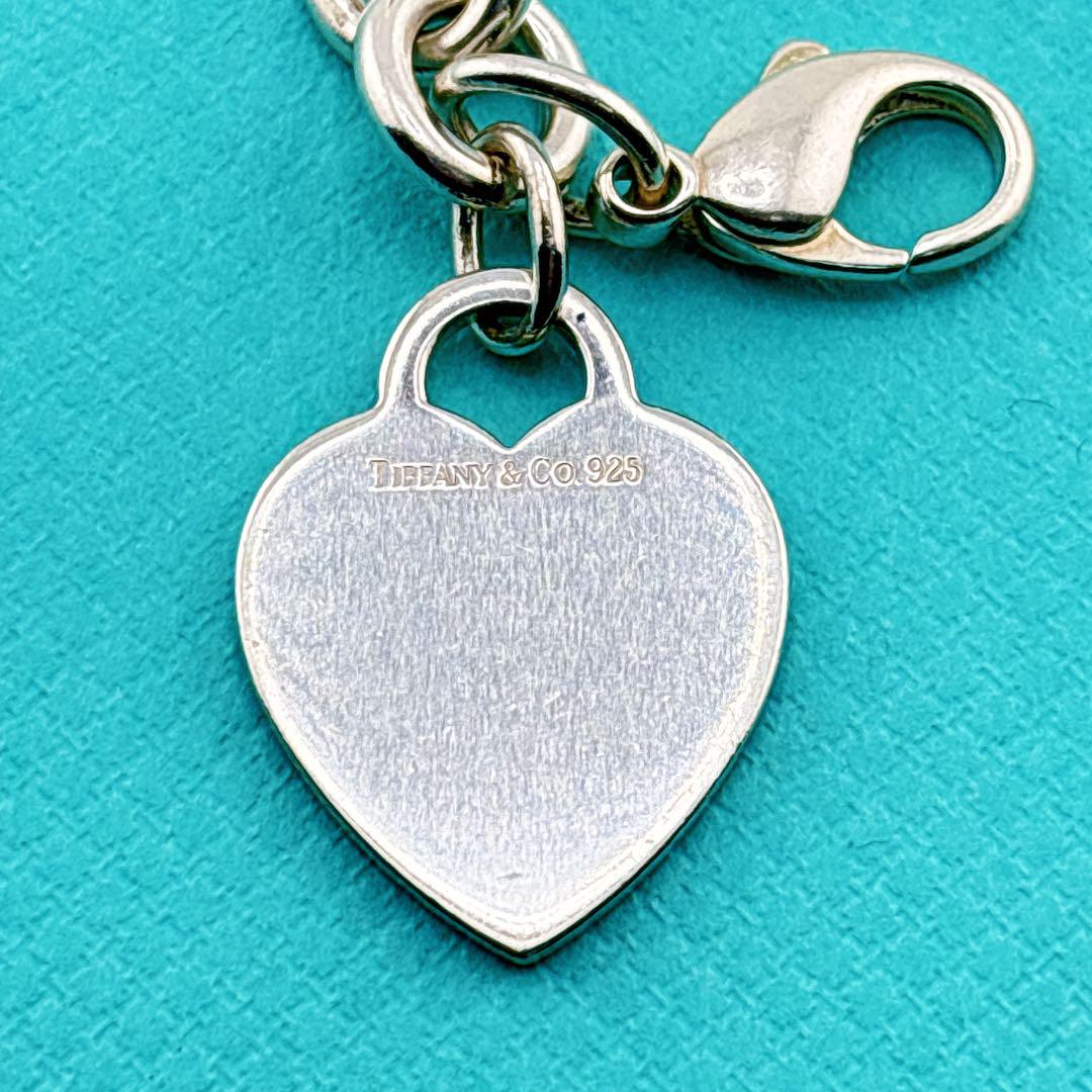 【美品】Tiffany ティファニー ハートタグ ブレスレット シルバー925