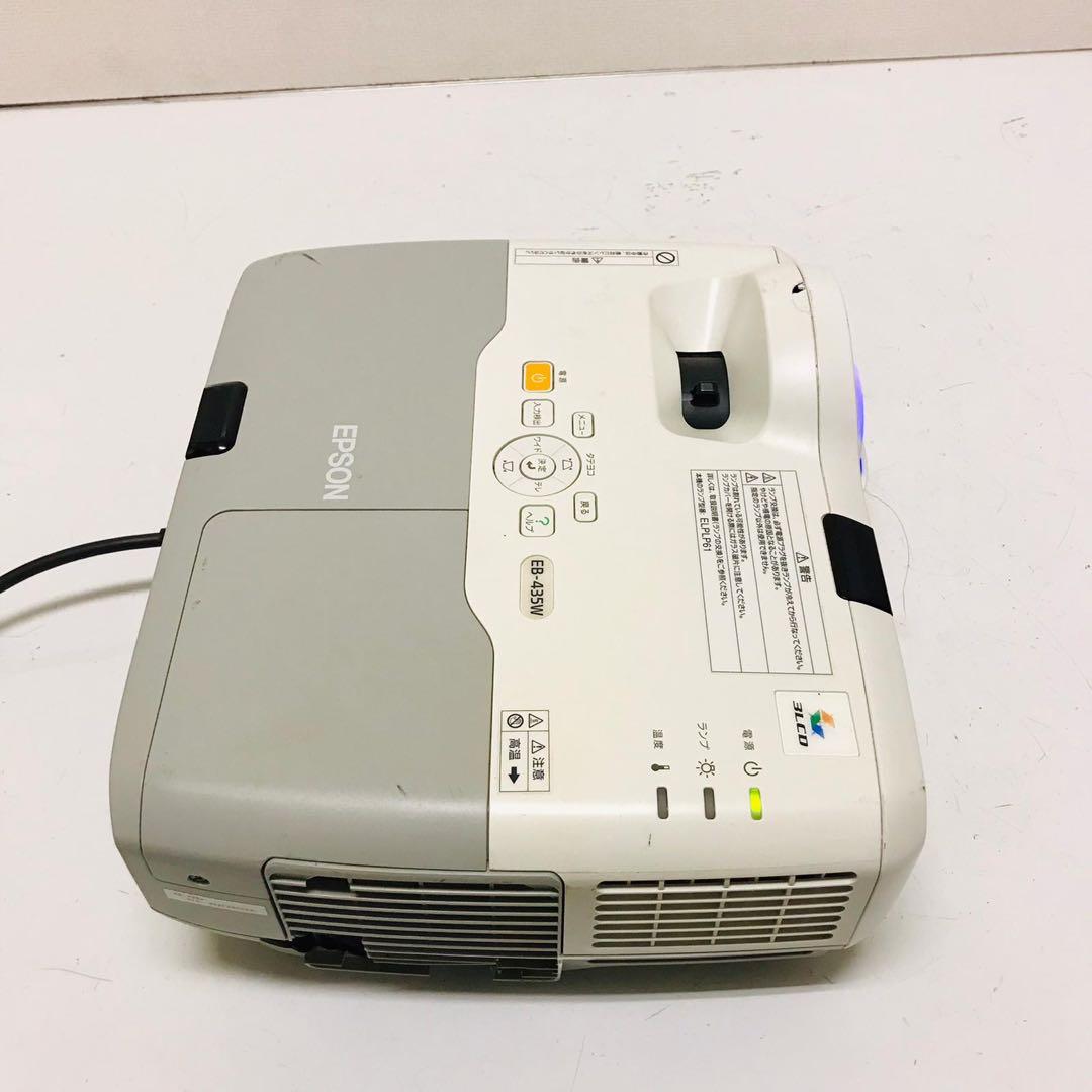 EPSON EB-435W 短焦点プロジェクター - メルカリ