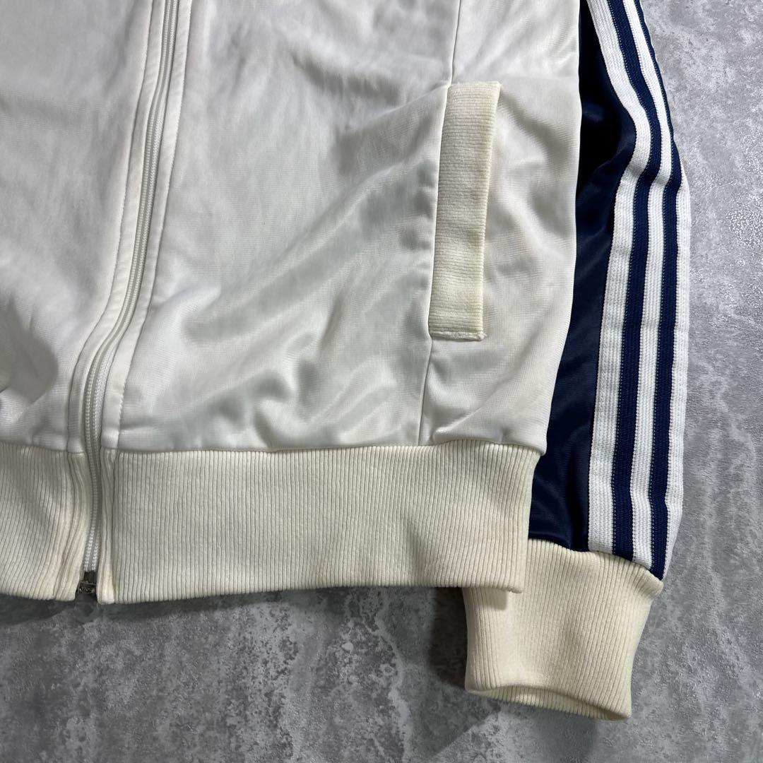 adidas 80sトラックジャケット ATP ジャージ ネイビー ホワイト