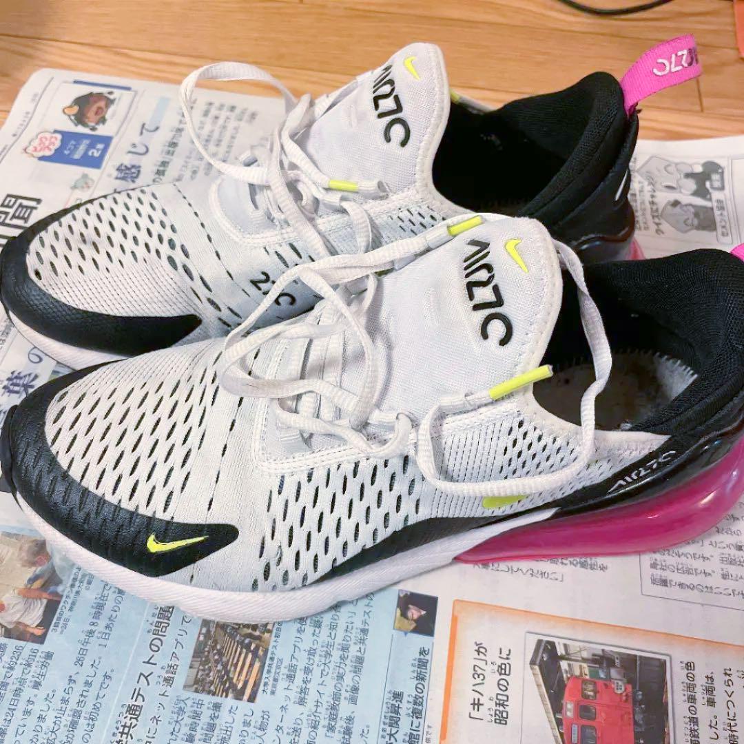NIKE AIR MAX 270 ホワイト ブラック フクシア ボルト で迅速にお届け 270ホワイト MAX AIR WMNS スニーカー