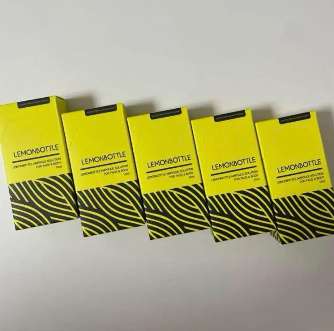 レモンボトル 5本 LEMONBOTTLE AMPOULE SOLUTION - メルカリ