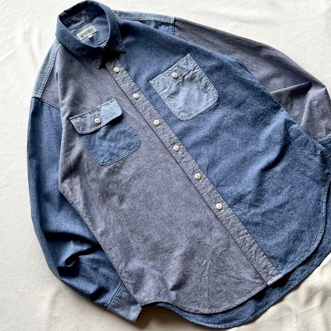 【美品】Engineered Garments WORKADAY/シャンブレー