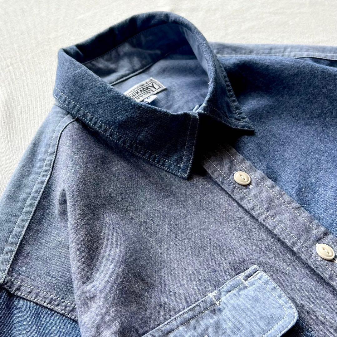 【美品】Engineered Garments WORKADAY/シャンブレー