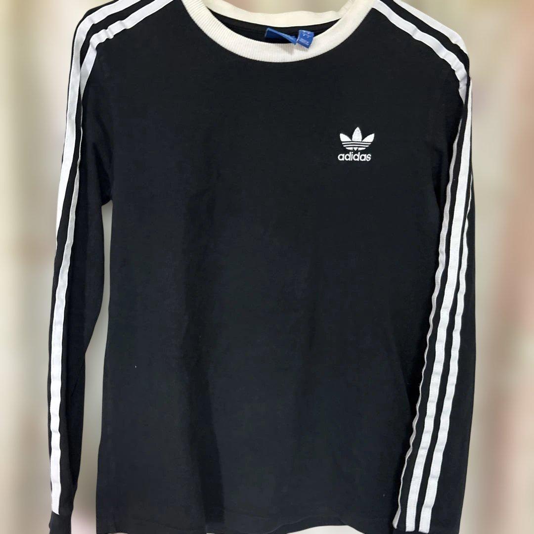 ブラック 長袖 トレーナー アディダスオリジナルス adidas originals アディカラー